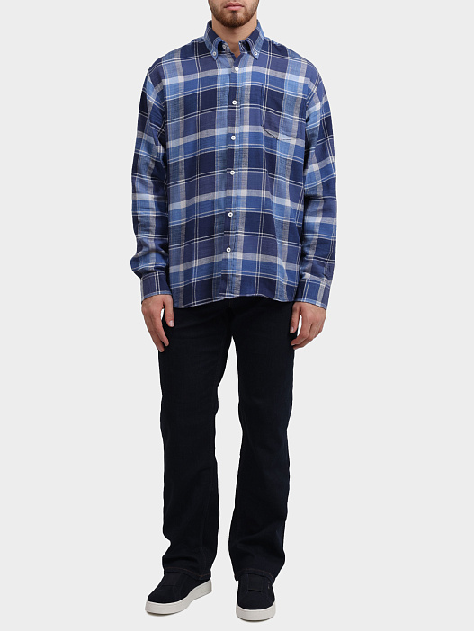 Рубашка Pantamo 4316-303-86 A-04 клетчатая мужская — купить в интернет-магазине Verdistore