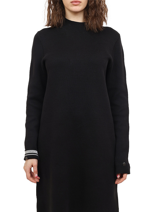Платье Calvin Klein K20K202290 BEH черное женское — купить в интернет-магазине Verdistore