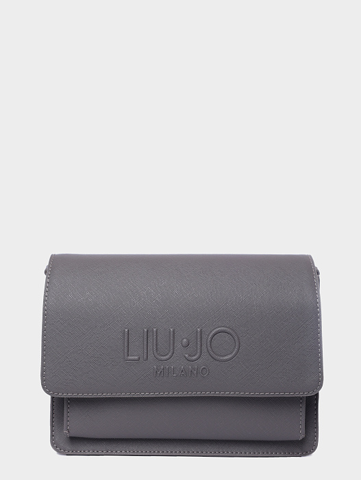 Сумка Liu-Jo AF5152 E0087 00071 серая женская с логотипом — купить в интернет-магазине Verdistore