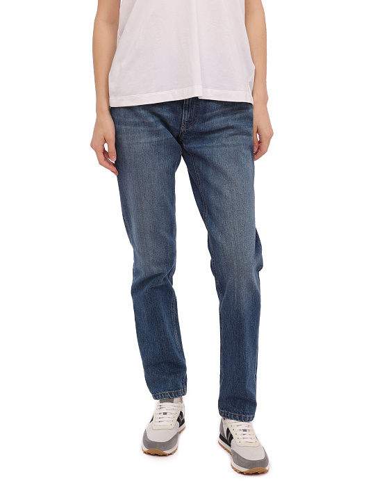 Джинсы Brunello Cucinelli MA095P5272 синие женские — купить в интернет-магазине Verdistore