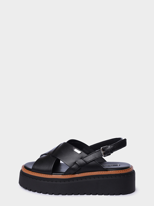 Босоножки Liu-Jo BESSIE 02 SA6161P010222222 черные женские — купить в интернет-магазине Verdistore