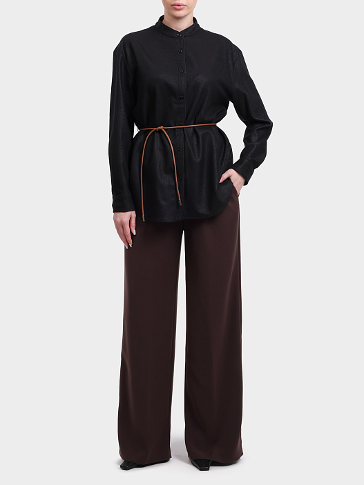 Рубашка CM000024D 33467 9300 черная женская — купить в интернет-магазине Verdistore