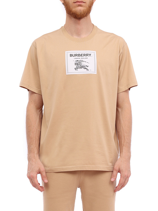 Футболка Burberry 8068500 A7405 хлопковая мужская — купить в интернет-магазине Verdistore