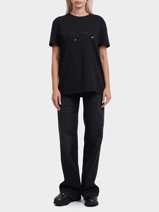 Джинсы Liu-Jo UF5100 D0264 87451 черные женские — купить в интернет-магазине Verdistore