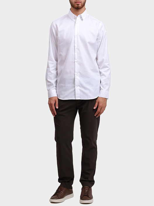 Рубашка Calvin Klein K10K113212 YAF хлопковая мужская — купить в интернет-магазине Verdistore