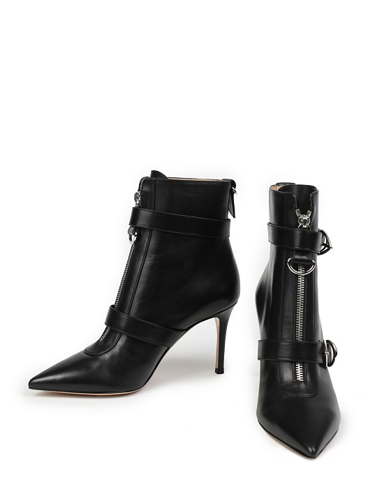 Ботильоны Gianvito Rossi G73704 кожаные женские — купить в интернет-магазине Verdistore