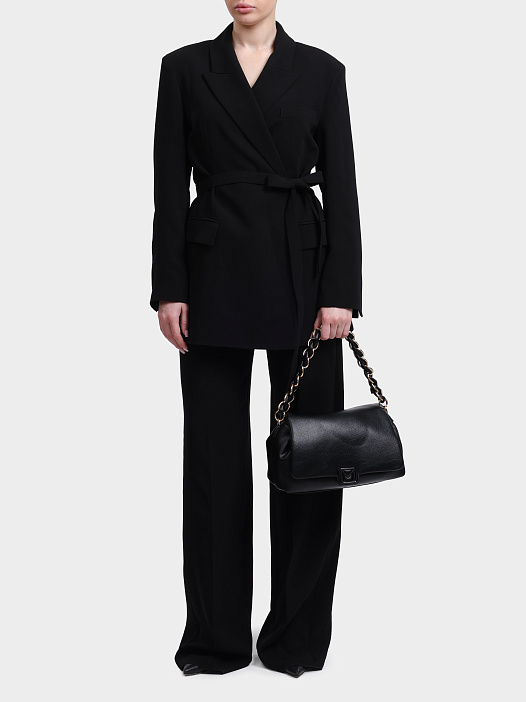 Жакет Marella MLLZERBINO 004 черный женский приталенного кроя — купить в интернет-магазине Verdistore