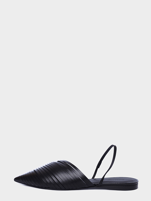 Мюли Emporio Armani EW004457 AF21971 UC001 кожаные женские — купить в интернет-магазине Verdistore