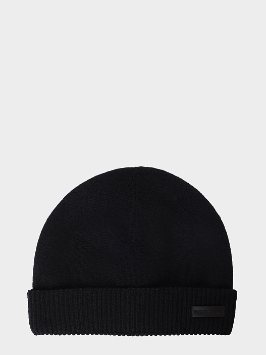 Шапка Emporio Armani EM002697 AF18244 UC001 черная мужская — купить в интернет-магазине Verdistore