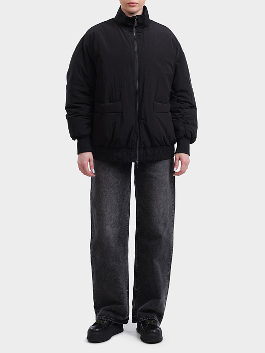 Куртка Armani Exchange XW000670 AF16210 UC001 черная женская — купить в интернет-магазине Verdistore