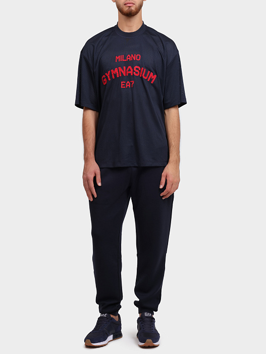 Джоггеры EA7 8NPP63 PJ4EZ 1562 темно-синие мужские — купить в интернет-магазине Verdistore