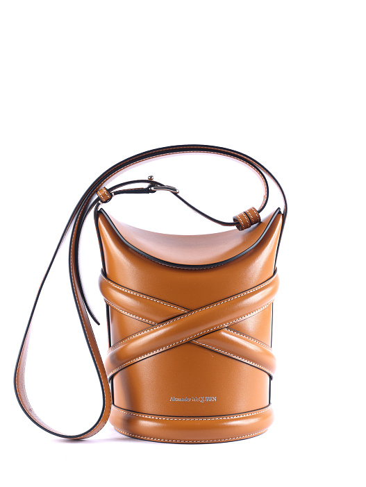 Сумка Alexander McQueen 656467-1YB40-2002 рыжая женская — купить в интернет-магазине Verdistore