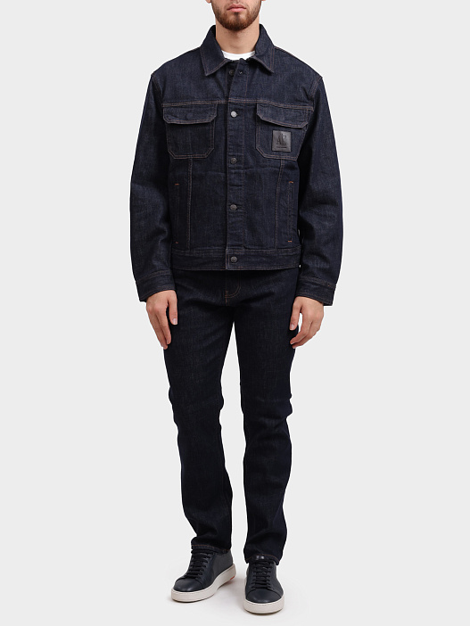Куртка Armani Exchange XM000343 AF12284 MB001 джинсовая мужская — купить в интернет-магазине Verdistore