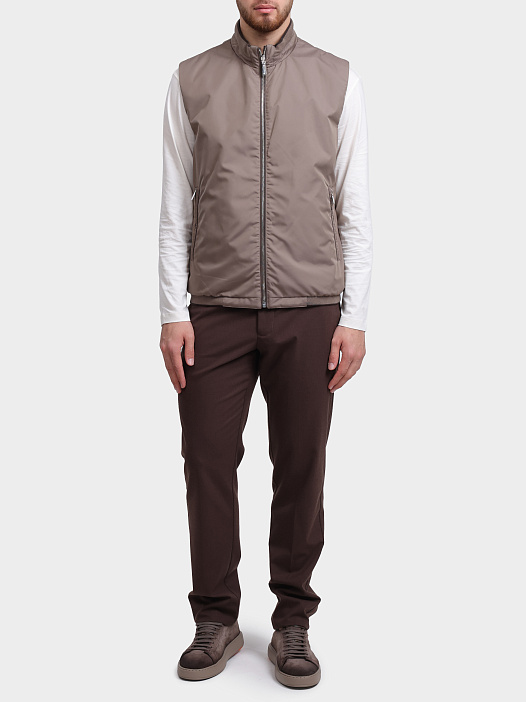 Жилет MooRER FIORESI - WK мужской на молнии двусторонний — купить в интернет-магазине Verdistore