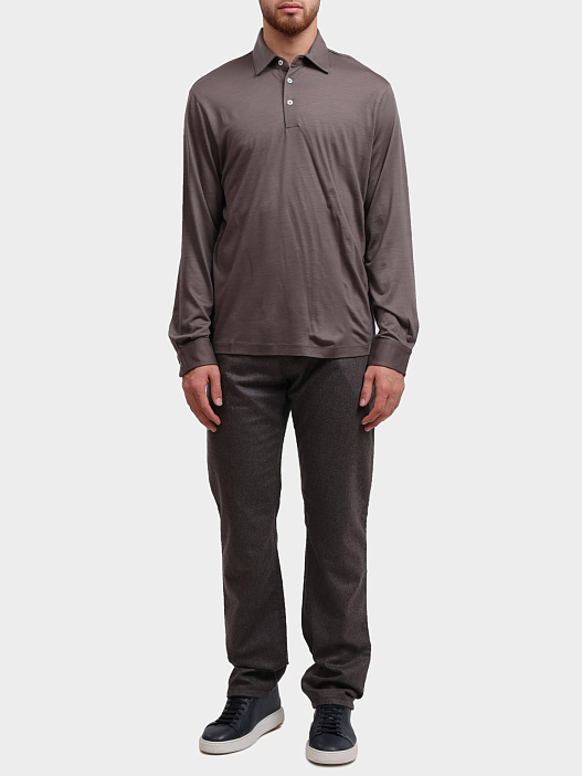 Поло Herno JPL0009UR 52068 2700 шерстяное мужское — купить в интернет-магазине Verdistore