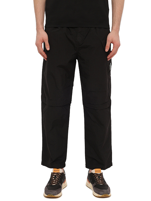 Брюки C.P. Company 16CMPA069A-005991G 999 черные мужские — купить в интернет-магазине Verdistore