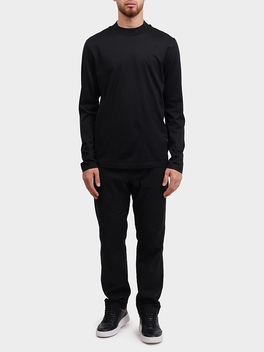 Лонгслив Hugo 50544281 001 черный мужской — купить в интернет-магазине Verdistore