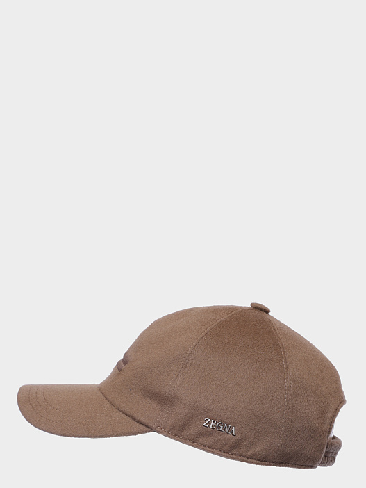 Бейсболка из кашемира с вышивкой — купить в интернет-магазине Verdistore