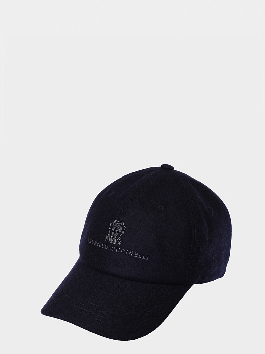 Бейсболка Brunello Cucinelli M038P9850 CFM33 шерстяная мужская — купить в интернет-магазине Verdistore