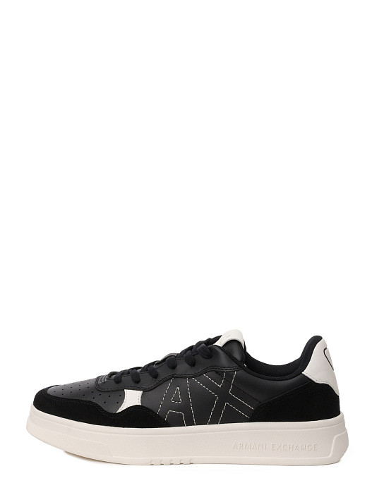 Кеды Armani Exchange XUX148 XV601 K001 черные мужские — купить в интернет-магазине Verdistore