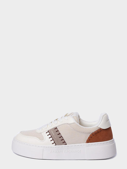 Кеды Armani Exchange XW002789 AF22827 MZ776 комбинированные женские — купить в интернет-магазине Verdistore