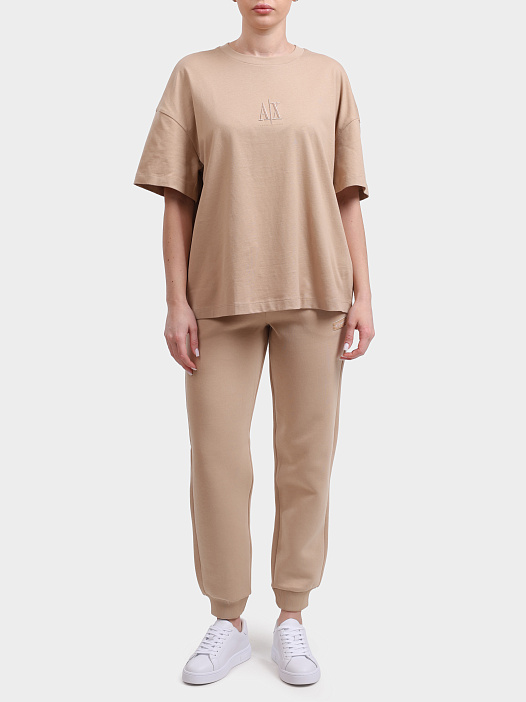 Футболка Armani Exchange XW001182 AF15085 U1051 хлопковая женская — купить в интернет-магазине Verdistore