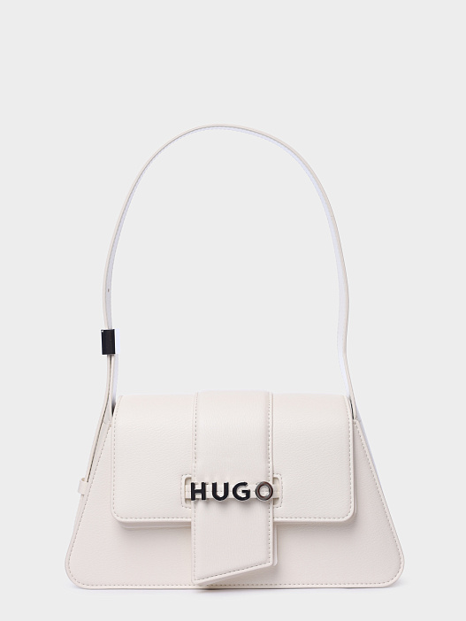 Сумка Hugo 50541806 110 белая женская с логотипом — купить в интернет-магазине Verdistore