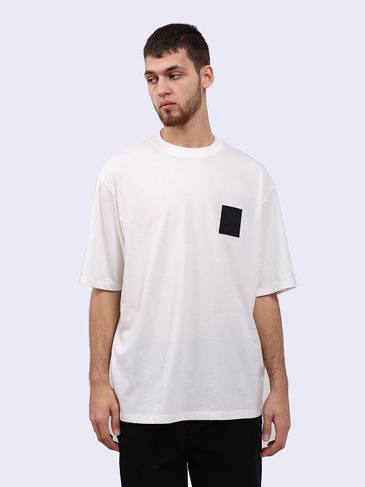 Футболка Armani Exchange 6DZTJG ZJ8EZ 1116 белая мужская — купить в интернет-магазине Verdistore