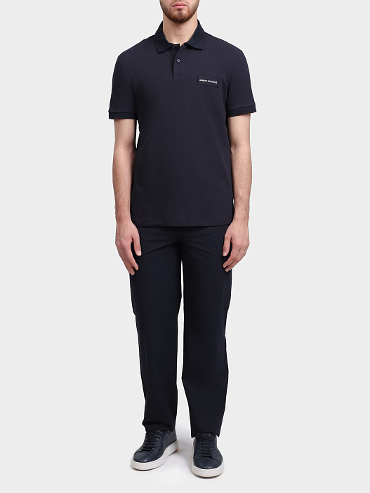 Брюки Armani Exchange XM002083 AF22403 UB101 темно-синие мужские — купить в интернет-магазине Verdistore