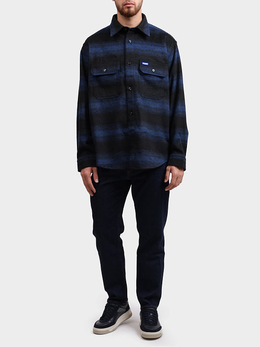 Рубашка Hugo 50549801 493 фланелевая мужская — купить в интернет-магазине Verdistore