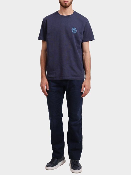 Футболка MRMA0002 AK604 B3681 синяя хопковая — купить в интернет-магазине Verdistore