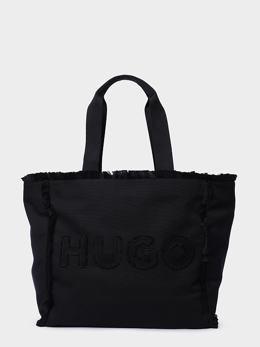 Сумка Hugo 50541867 001 текстильная женская с логотипом — купить в интернет-магазине Verdistore