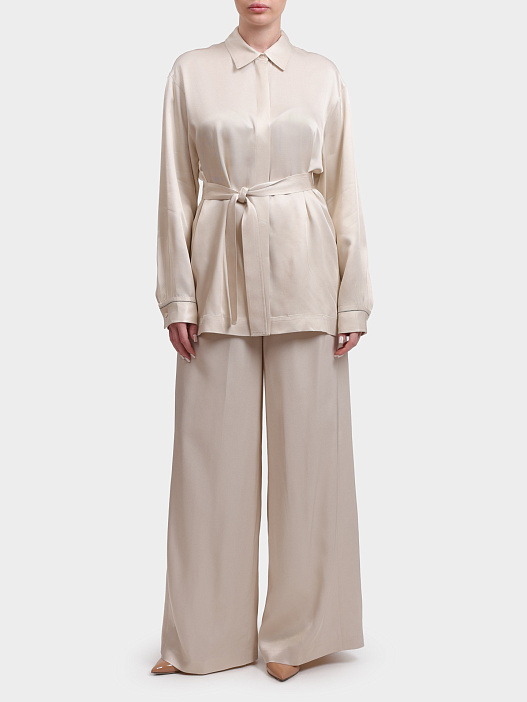 Брюки P04052 02245 43 молочные женские  — купить в интернет-магазине Verdistore