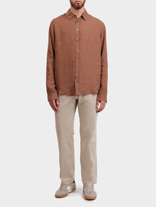 Брюки Saint Barth CAA0001 11 бежевые мужские — купить в интернет-магазине Verdistore