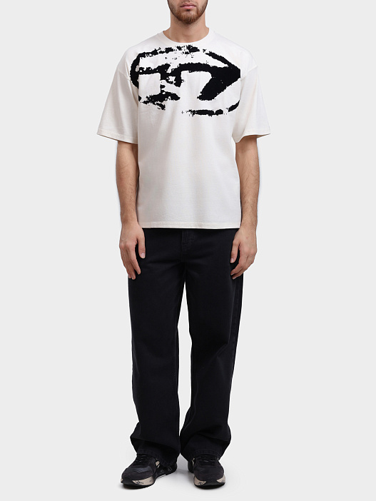 Футболка Diesel A130490DQAU141A хлопковая мужская — купить в интернет-магазине Verdistore