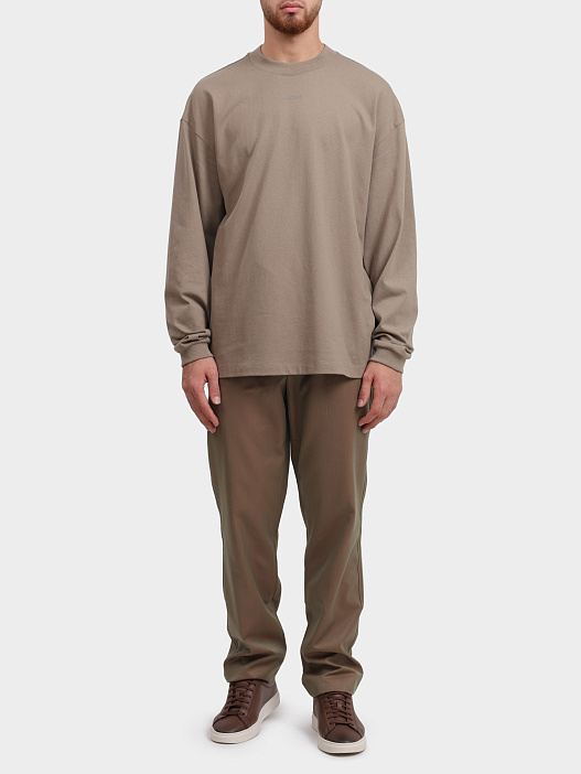 Лонгслив Hugo 50511029 219 бежевый мужской — купить в интернет-магазине Verdistore