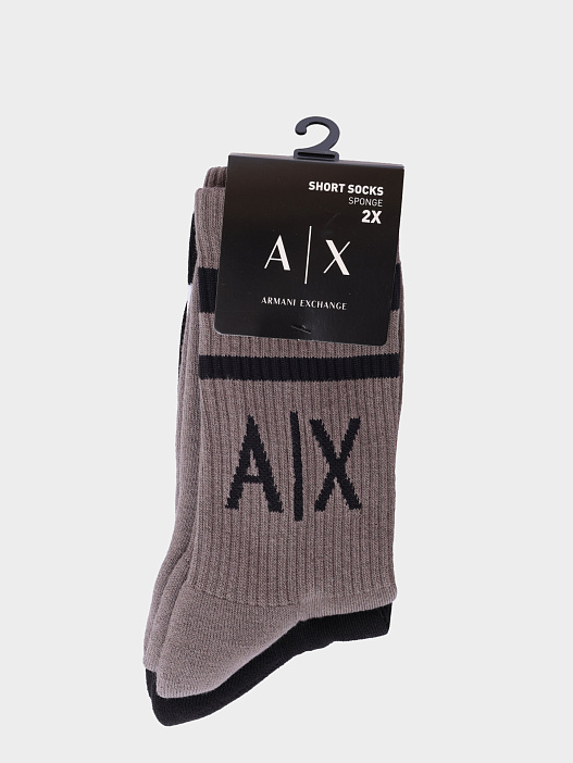 Носки комплект Armani Exchange 953030 CC650 M8014 хлопковые мужские — купить в интернет-магазине Verdistore