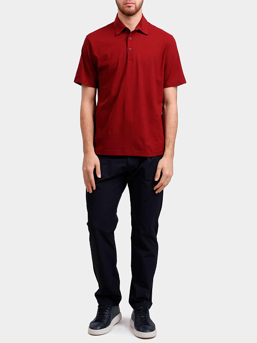 Поло Herno JPL00115U 52005 6980 хлопковое мужское — купить в интернет-магазине Verdistore