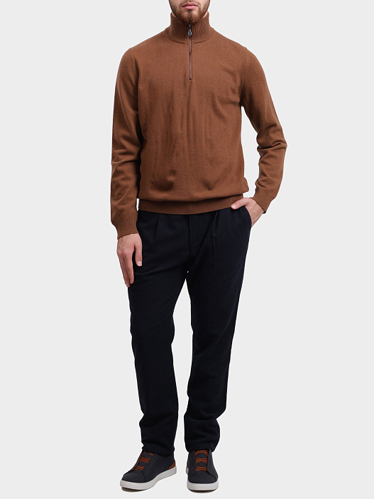 Джемпер Alpha Studio AU-3154H 1008 кашемировый мужской — купить в интернет-магазине Verdistore