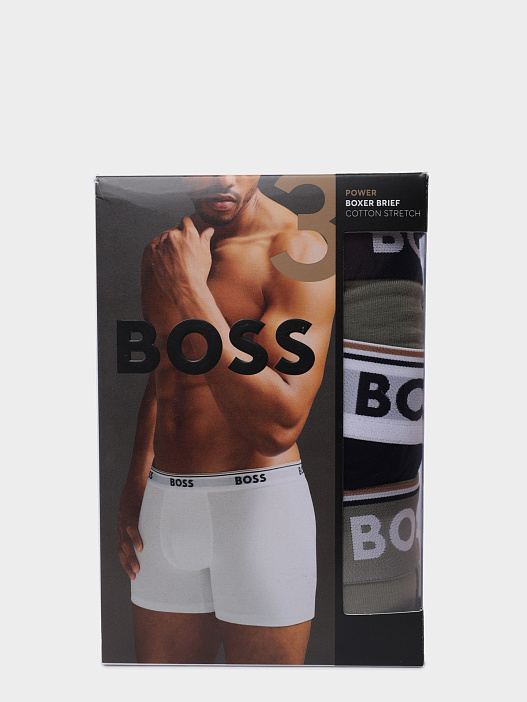 Трусы комплект Boss 50531691 988 хлопковые мужские — купить в интернет-магазине Verdistore