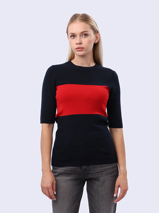 Топ Calvin Klein K20K200295 комбинированный женский — купить в интернет-магазине Verdistore