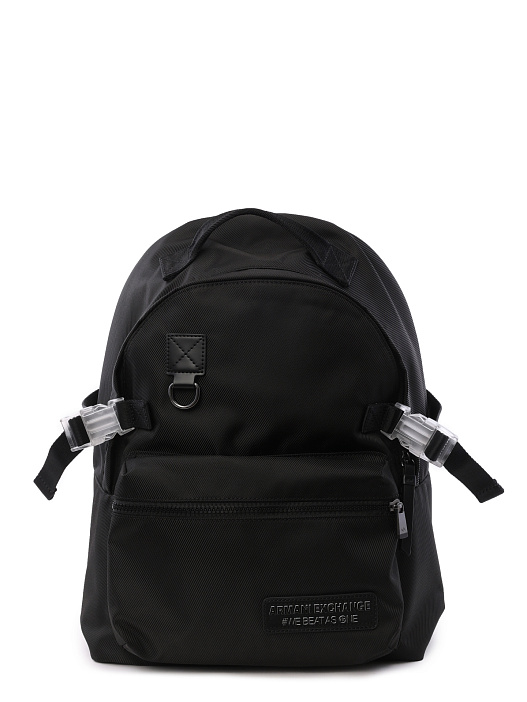 Рюкзак Armani Exchange 952547 3F873 00020 черный мужской с пряжками — купить в интернет-магазине Verdistore