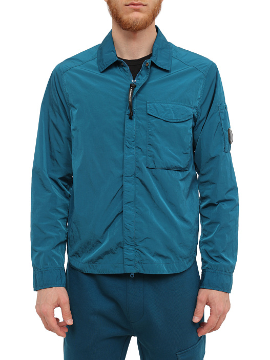 Куртка C.P. Company 16CMOS039A-005904G 848 синяя мужская — купить в интернет-магазине Verdistore