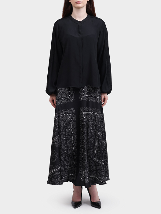 Блуза MARELLA BACINO 006 черная женская — купить в интернет-магазине Verdistore