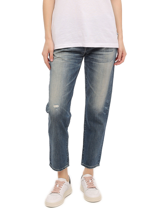 Джинсы AG LGN157523YWIW светло-синие женские — купить в интернет-магазине Verdistore