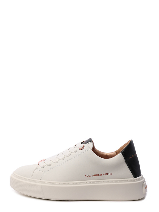 картинка Кеды Alexander Smith AW N2D 76 WBK белые женские магазин Verdistore являющийся официальным дистрибьютором в России 