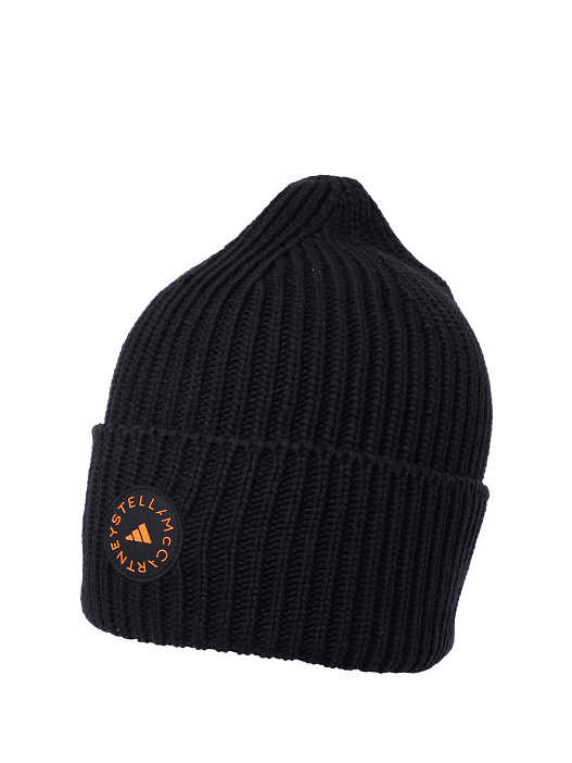 Шапка Adidas by Stella McCartney JF4280 черная женская — купить в интернет-магазине Verdistore