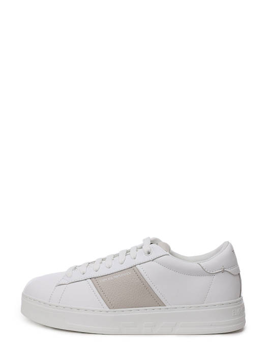 Кеды Emporio Armani X4X570 XN840 T850 кожаные мужские — купить в интернет-магазине Verdistore