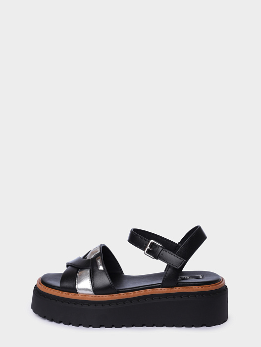 Босоножки Liu-Jo BESSIE 01 SA6159PX02601039 черные женские — купить в интернет-магазине Verdistore