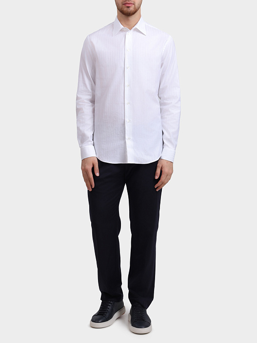 Рубашка Emporio Armani EM000099 TE16909 F0015 хлопковая мужская — купить в интернет-магазине Verdistore
